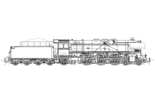 Lenz 40201-06 - 0 - Dampflok BR 01, DB, Ep. IIIa
